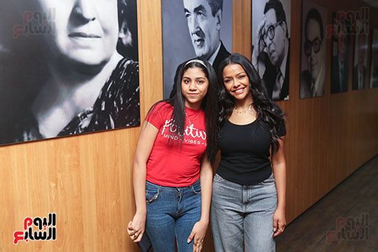 صناع مسلسل فات الميعاد فى جولة باليوم السابع قبل ندوة تكريمهم.. صور