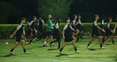 البنك الأهلي يتدرب على فترتين فى معسكر الإسكندرية