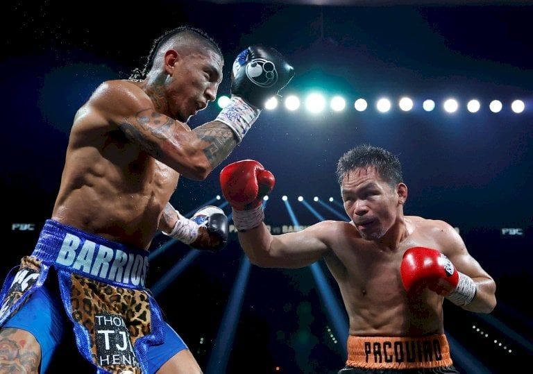 باكياو يفشل في التغلب على باريوس في نزال العودة عن الاعتزال