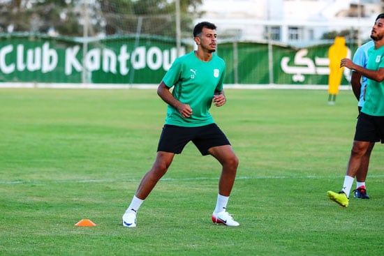 المصرى يخوص مرانه الأول بمدينة سوسة التونسية دون راحة.. صور