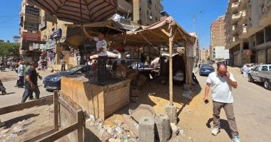 رفع 750 حالة إشغال وضبط مركبات توك توك مخالفة خلال حملة فى الهرم