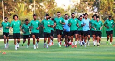 المصرى يخوض مرانه الأول فى مدينة سوسة التونسية دون راحة.. صور