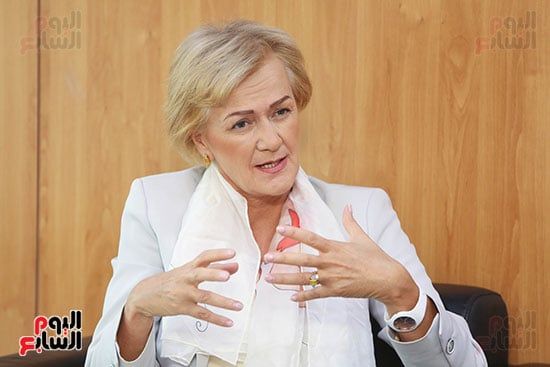 رئيسة بعثة الاتحاد الأوروبى تزور ”الخليج 365” وتشيد بدور الصحافة المصرية