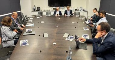 رئيس الرقابة المالية يلتقي ممثلى 8 مؤسسات عالمية فرص الاستثمار بقطاع التأمين