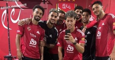 وسام أبو علي وعبد القادر يظهران فى مران مستبعدي الأهلي بصحبة إمام عاشور