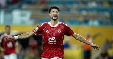 لليوم الثالث على التوالى.. وسام أبو علي يتدرب منفرداً فى الأهلي