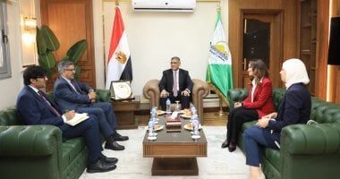 محافظ الجيزة يستقبل سفير جمهورية باكستان لبحث أوجه التعاون المشترك