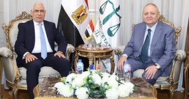رئيس مجلس الدولة يستقبل النائب العام لتقديم التهنئة بتوليه منصبه الجديد