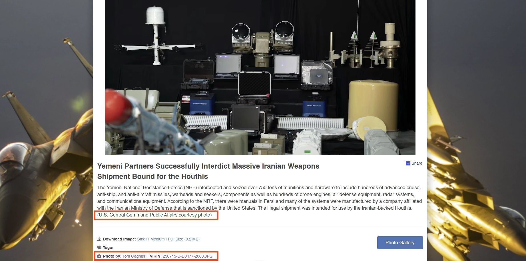 تفاصيل لم تُكشف.. ماذا حدث خلال ضبط شحنة الأسلحة الإيرانية في البحر الأحمر؟