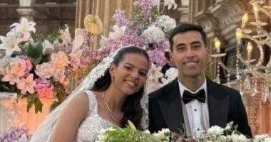 زفاف مريم الهضيبى ويوسف عبد العزيز لاعبي تنس الطاولة.. صور