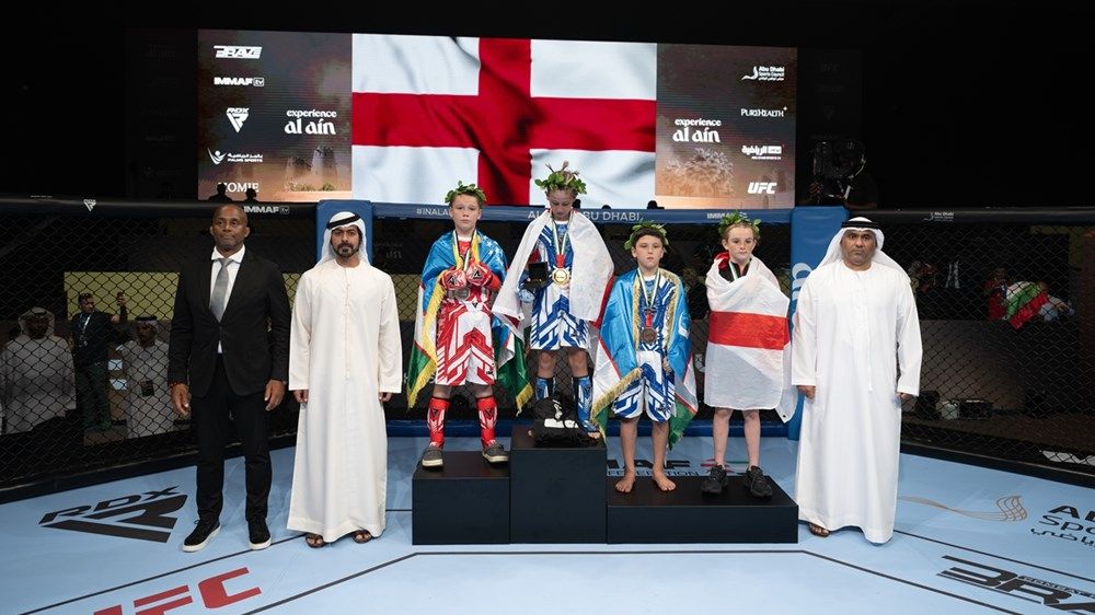 خليفة بن طحنون بن محمد يفتتح النسخة السادسة من بطولة العالم للفنون القتالية المختلطة للناشئين