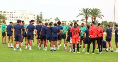 كواليس مران المصرى بعد التعادل مع الصفاقسى بمعسكر تونس.. صور