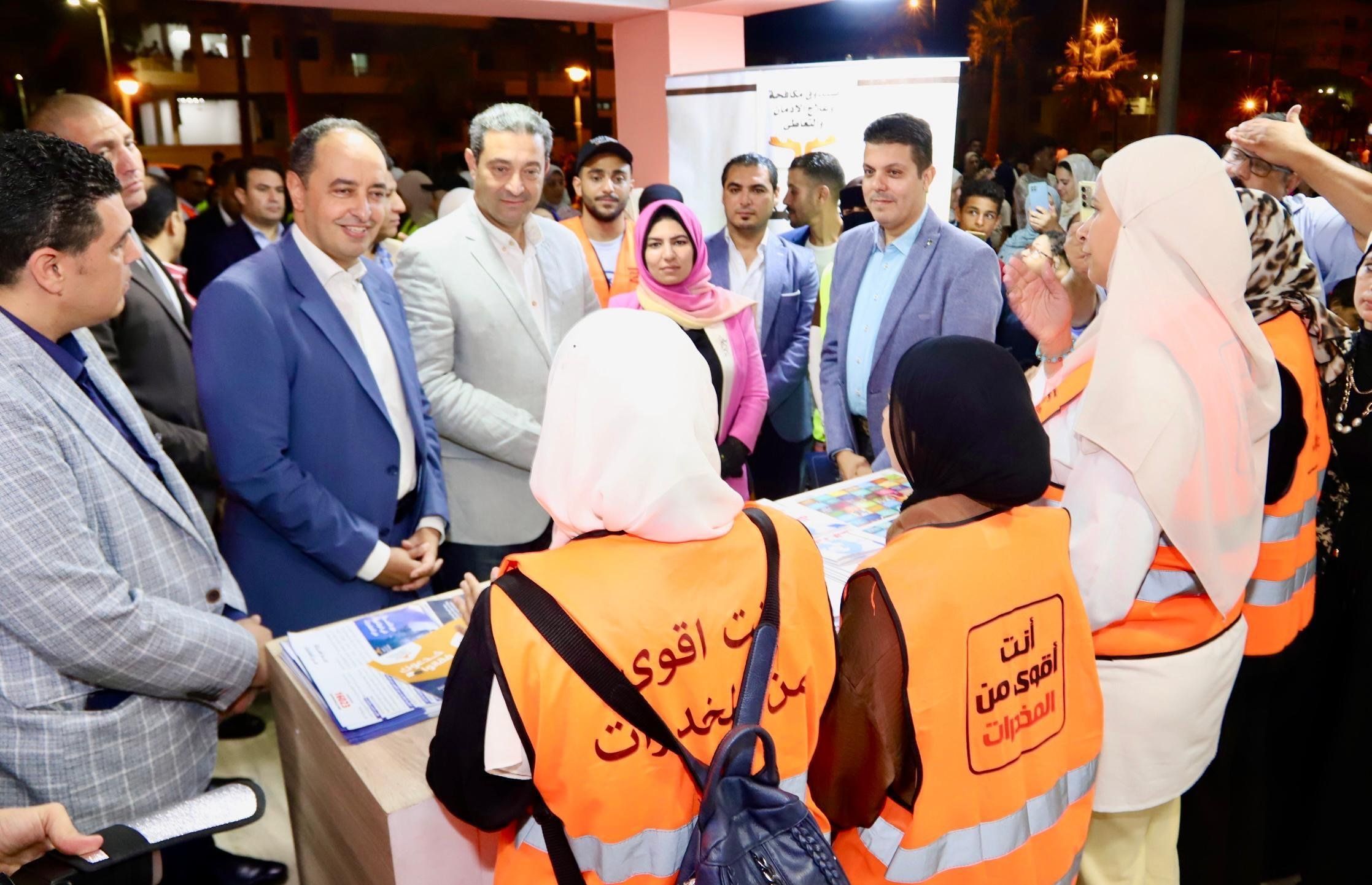 محافظ دمياط وصندوق مكافحة الإدمان يفتتحان وحدة أنشطة التوعية بخطورة المخدرات