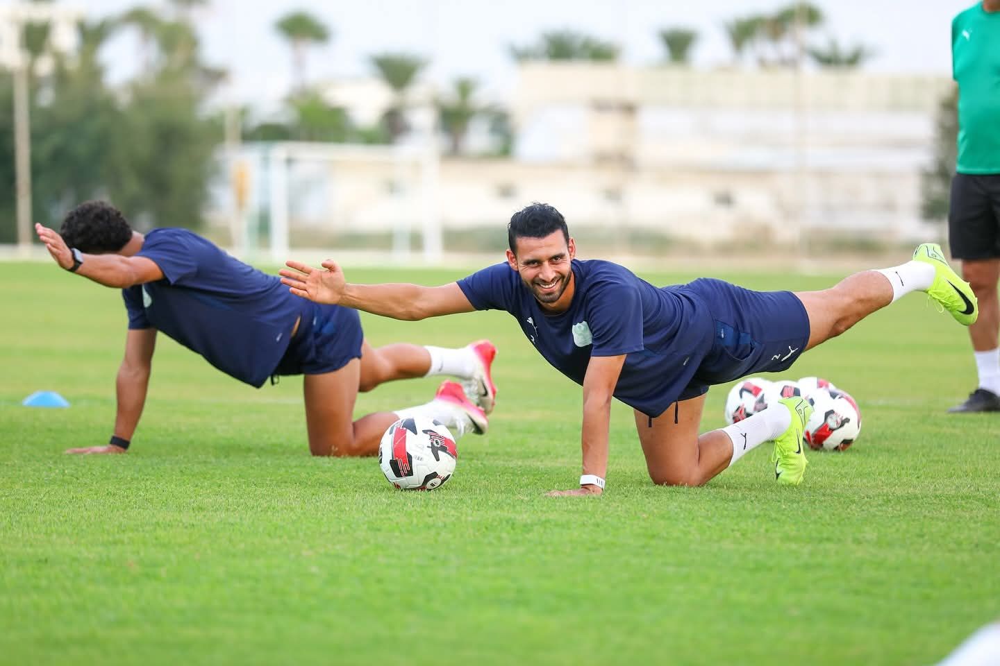 كواليس مران المصرى بعد التعادل مع الصفاقسى بمعسكر تونس.. صور