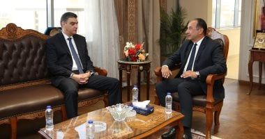 وزير قطاع الأعمال يبحث مع رئيس هيئة الشراء الموحد تعزيز التعاون في قطاع الأدوية