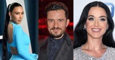 أورلاندو بلوم يتقرب من كيم كارداشيان فى زفاف جيف بيزوس