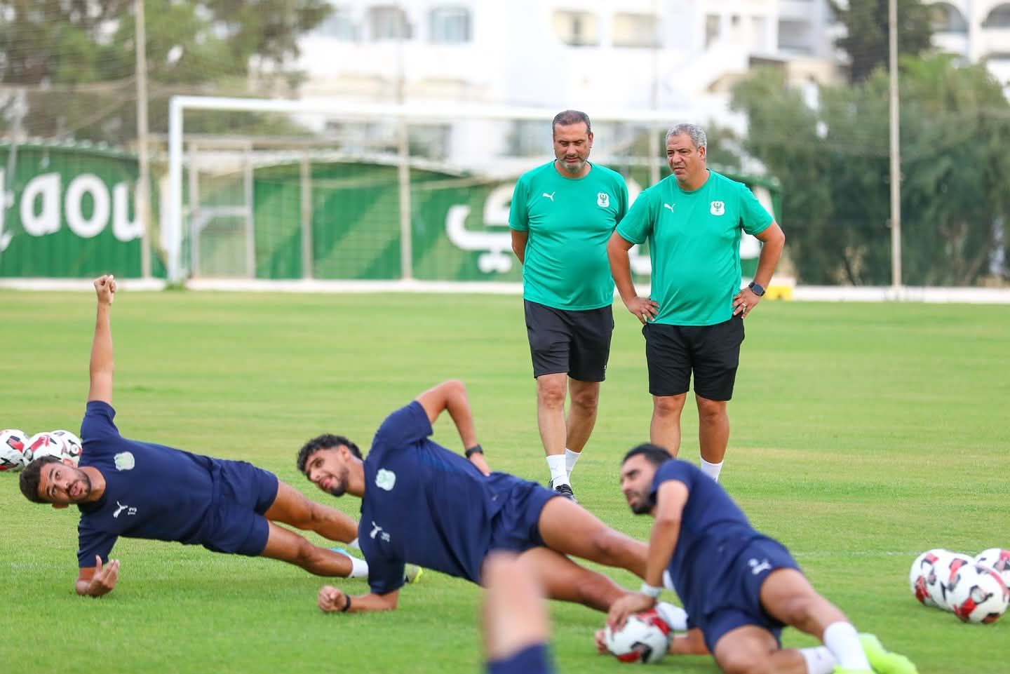 كواليس مران المصرى بعد التعادل مع الصفاقسى بمعسكر تونس.. صور