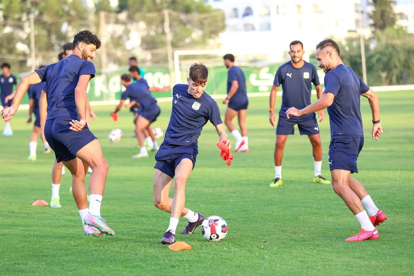 كواليس مران المصرى بعد التعادل مع الصفاقسى بمعسكر تونس.. صور