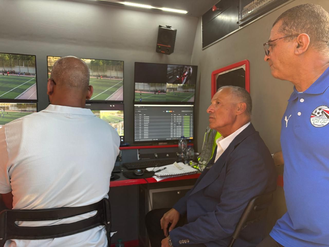 أبو ريدة يتابع معسكر وتدريبات الحكام على تقنية الـ VAR