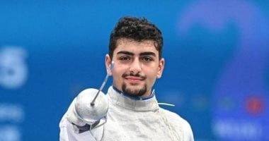 عبد الرحمن طلبة يتأهل إلى ثمن نهائى بطولة العالم للسلاح بجورجيا