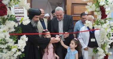 الكنيسة تفتتح عيادات "النعمة التخصصية" بالمحلة الكبرى