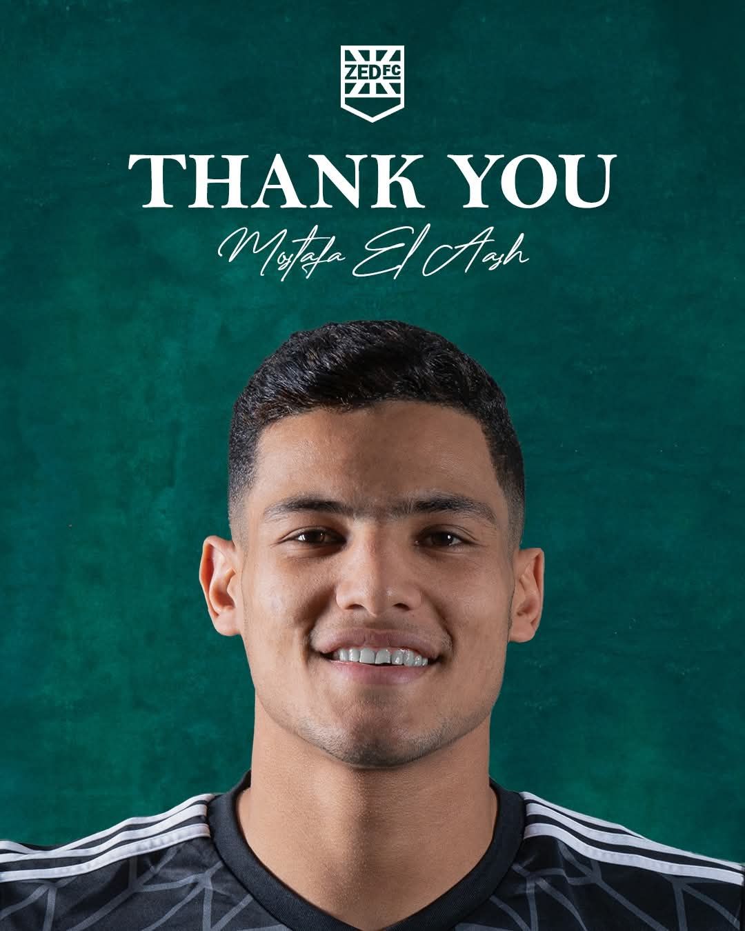 زد يوجه الشكر إلى مصطفى العش بعد تحويل إعارته إلى بيع نهائي للأهلي.. صورة