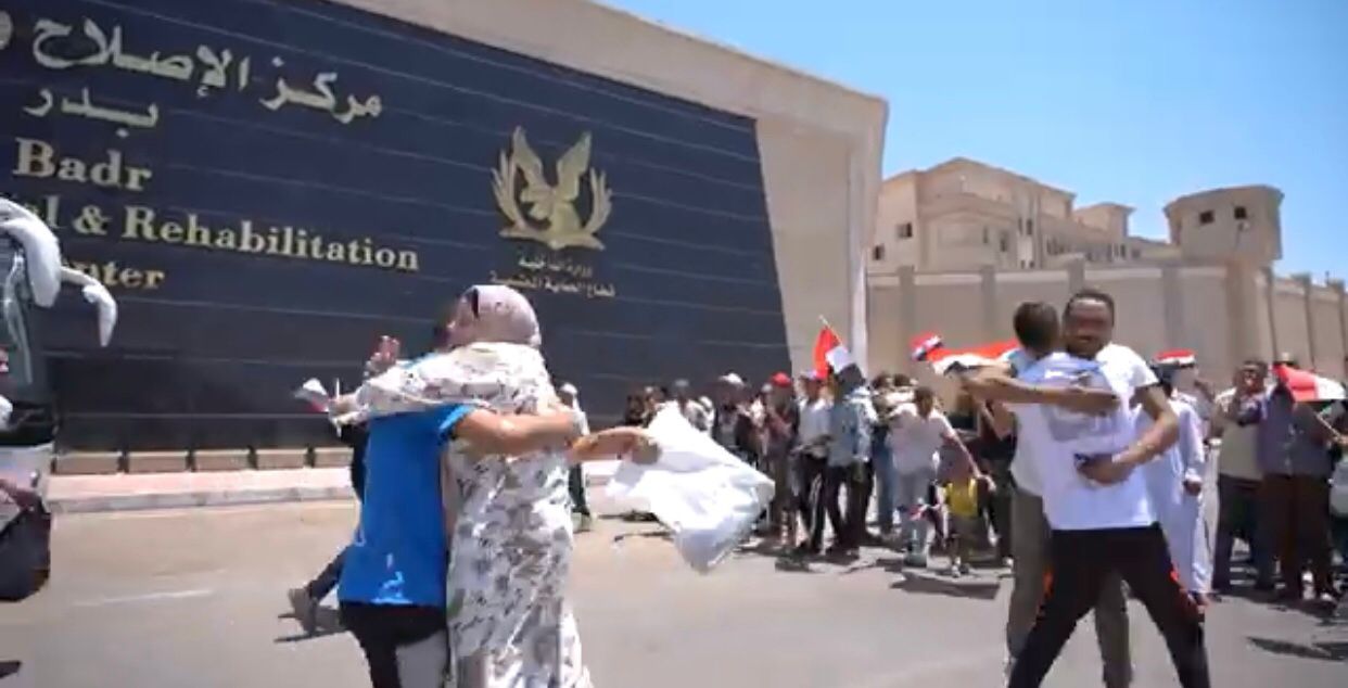 أول صور للمفرج عنهم بعفو رئاسي بمناسبة ذكرى 23 يوليو