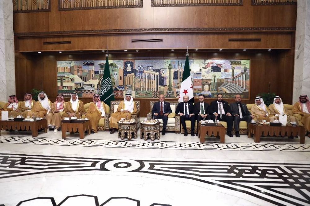 وفد سعودي رفيع المستوى يزور سوريا لتعزيز العلاقات الاقتصادية