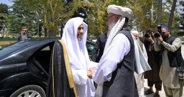 نائب رئيس الوزراء الأفغانى يقيم مأدبة غداء احتفاء بأمين عام رابطة العالم الإسلامى