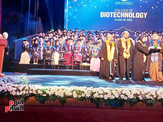 يوم مميز لحفل تخرج الدفعة 17 لكلية التكنولوجيا الحيوية
