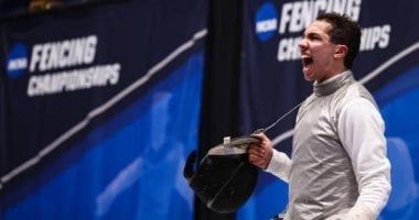 محمد حمزة يتأهل إلي ربع نهائي بطولة العالم للسلاح بجورجيا