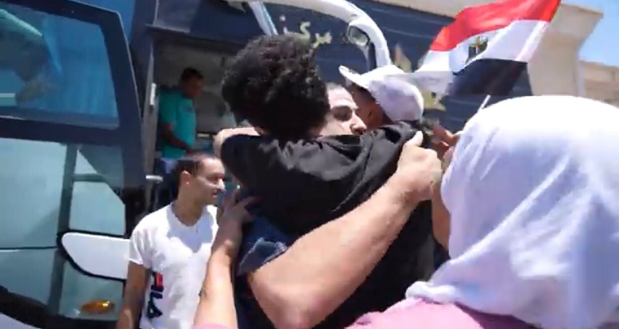 أول صور للمفرج عنهم بعفو رئاسي بمناسبة ذكرى 23 يوليو