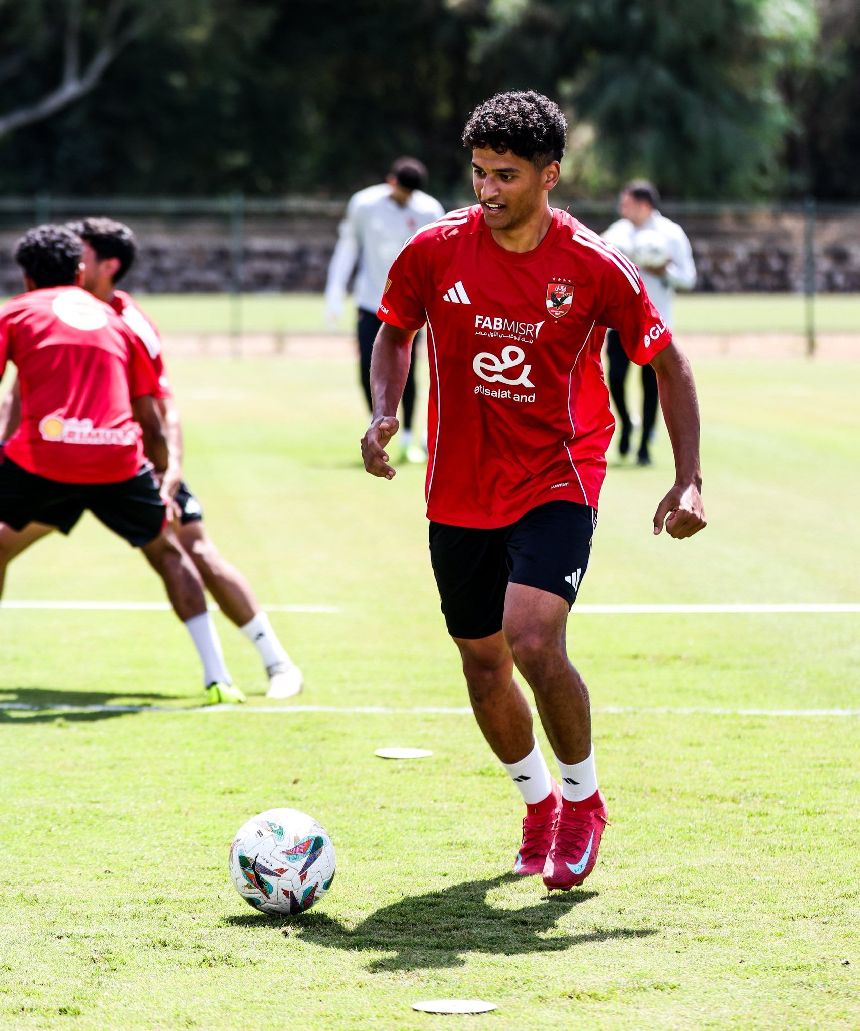 الطقس باهي.. شاهد مران الأهلي الأخير قبل مواجهة البنزرتي الودية