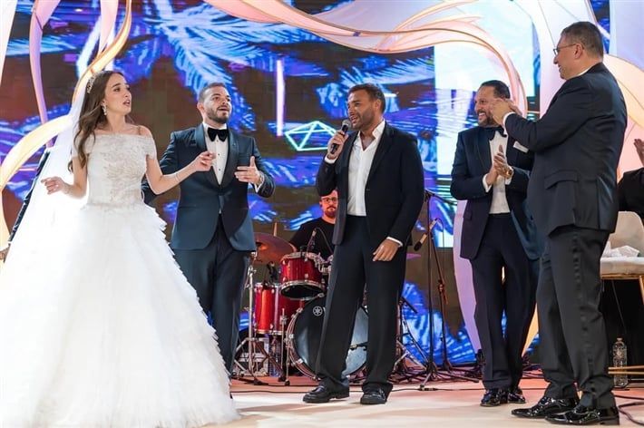 بعد طلاق شريف عمرو الليثى ونور تامر أمين.. أبرز لقطات حفل زفافهما