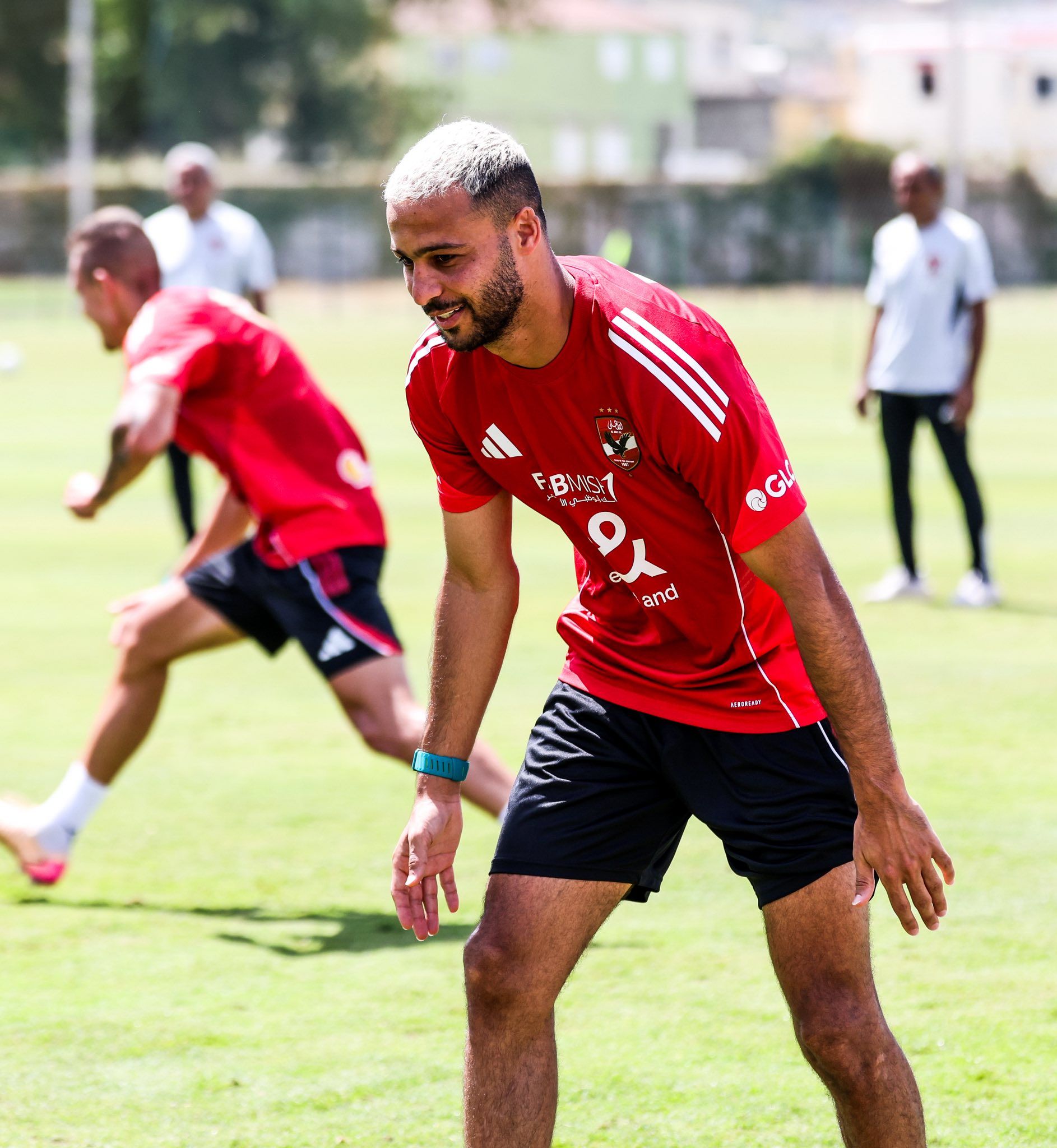 الطقس باهي.. شاهد مران الأهلي الأخير قبل مواجهة البنزرتي الودية