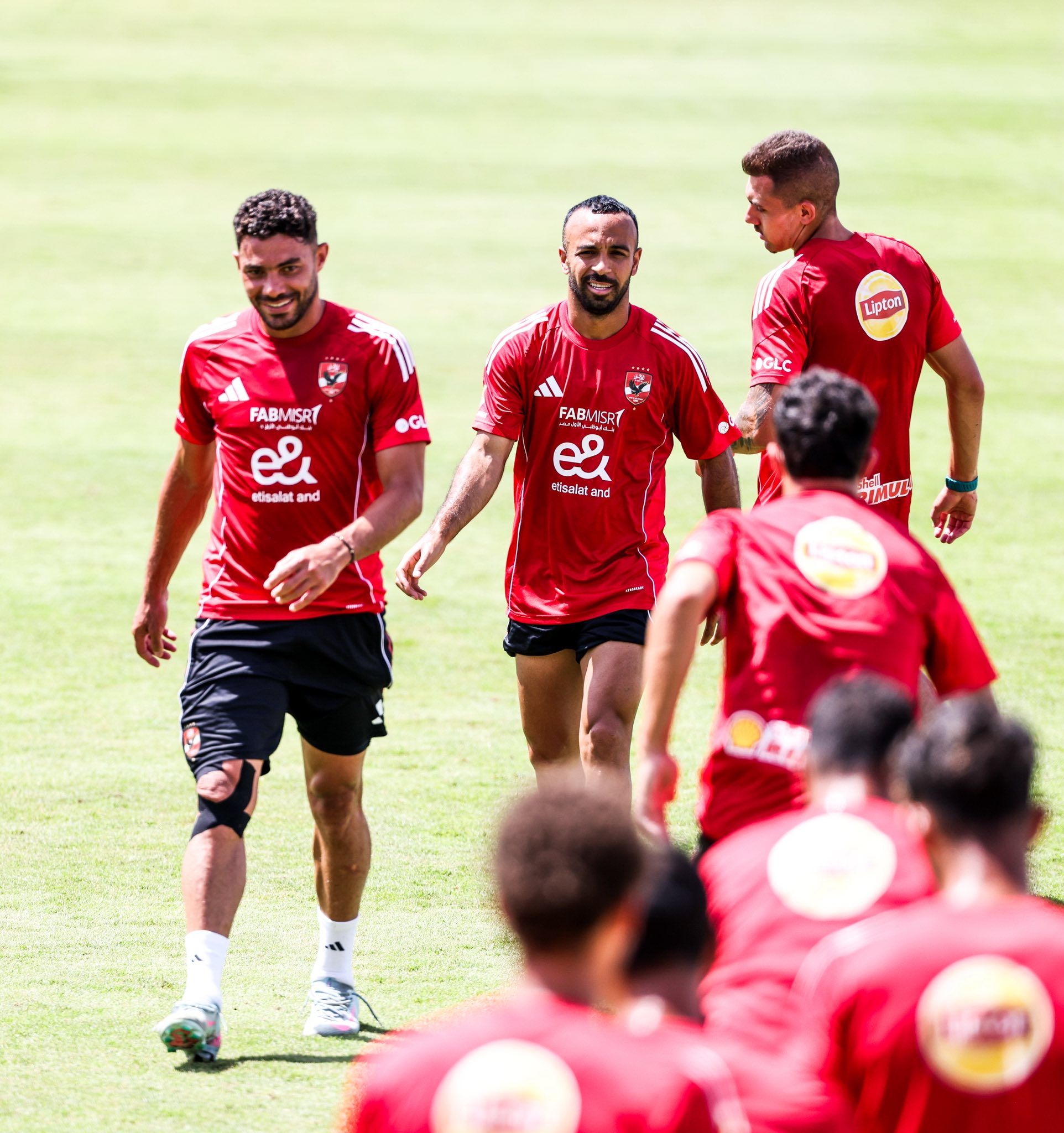 الطقس باهي.. شاهد مران الأهلي الأخير قبل مواجهة البنزرتي الودية