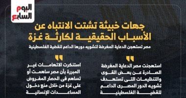 مصر تستهجن الدعاية المغرضة لتشويه دورها الداعم للقضية الفلسطينية (إنفوجراف)