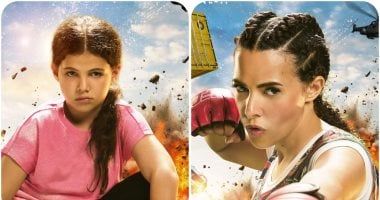 دنيا سمير غانم وابنتها كايلا تتصدران بوسترات فيلم روكى الغلابة