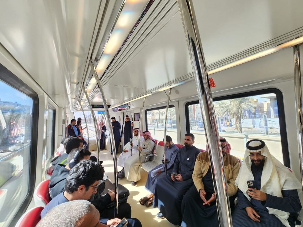 أرقام استثنائية لقطاع النقل بالقطارات في السعودية خلال 3 أشهر