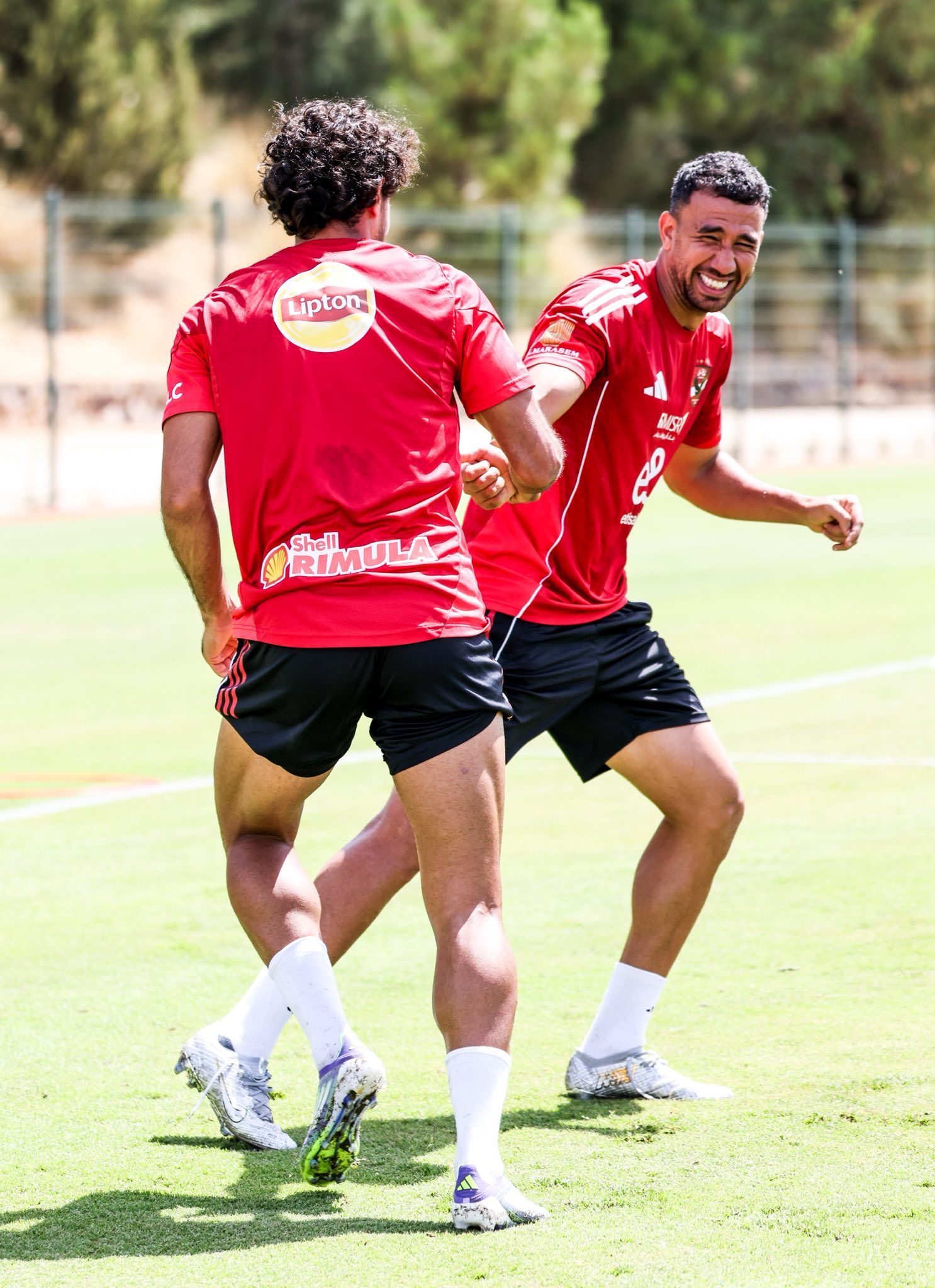 الطقس باهي.. شاهد مران الأهلي الأخير قبل مواجهة البنزرتي الودية