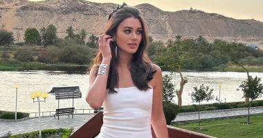 بسنت أبو باشا شقيقة أحمد فهمى الصغرى فى مسلسل 2 قهوة