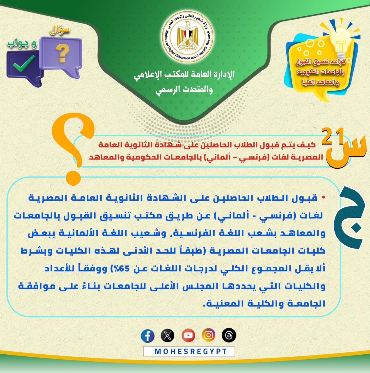 تنسيق الجامعات 2025.. كل ما تريد معرفته عن قواعد التنسيق وتسجيل الرغبات