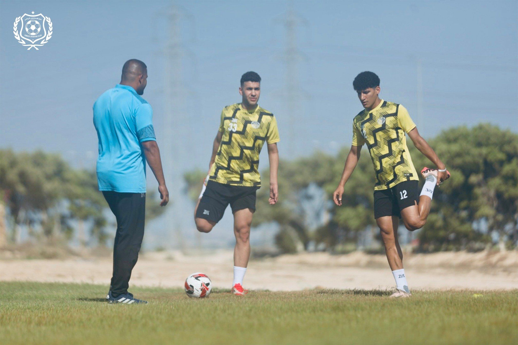 خالد النبريصى وعبد الكريم مصطفى يواصلان التأهيل على هامش ودية سبورتنج