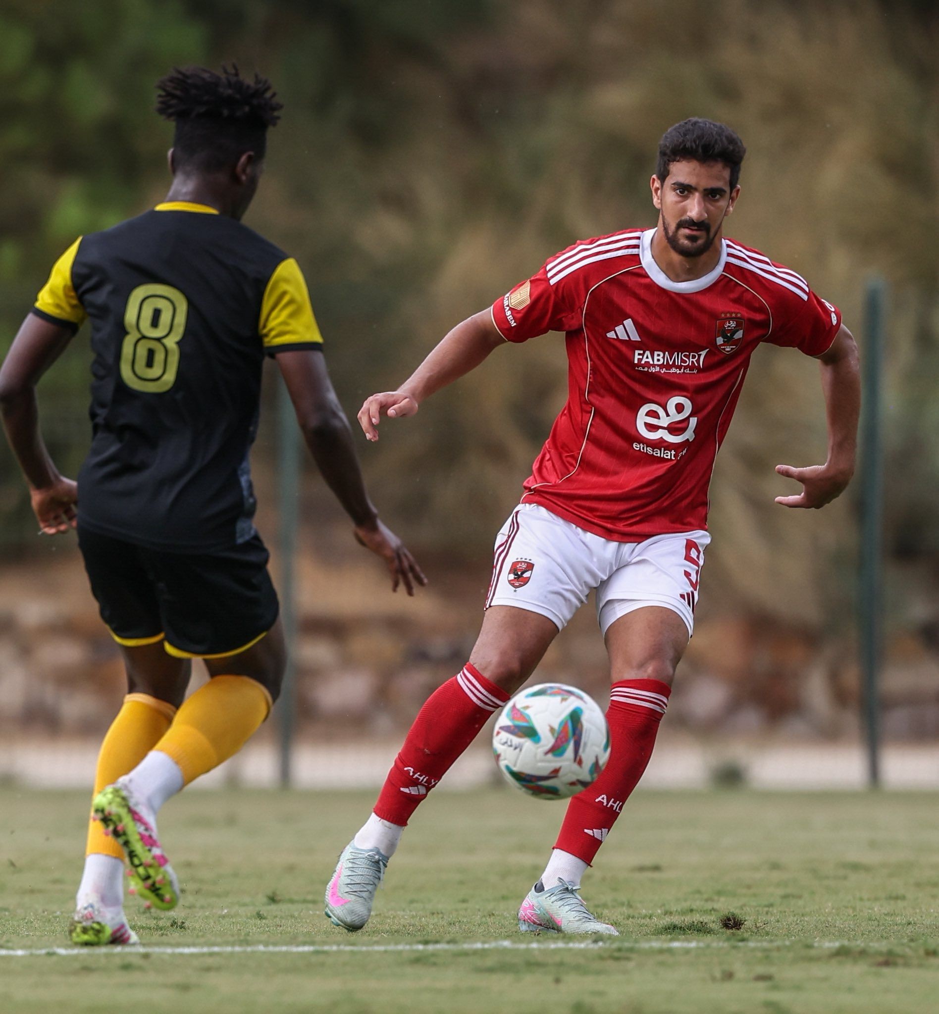 تحت الأمطار.. الأهلى يكتسح البنزرتى بخماسية فى ختام مبارياته الودية بتونس