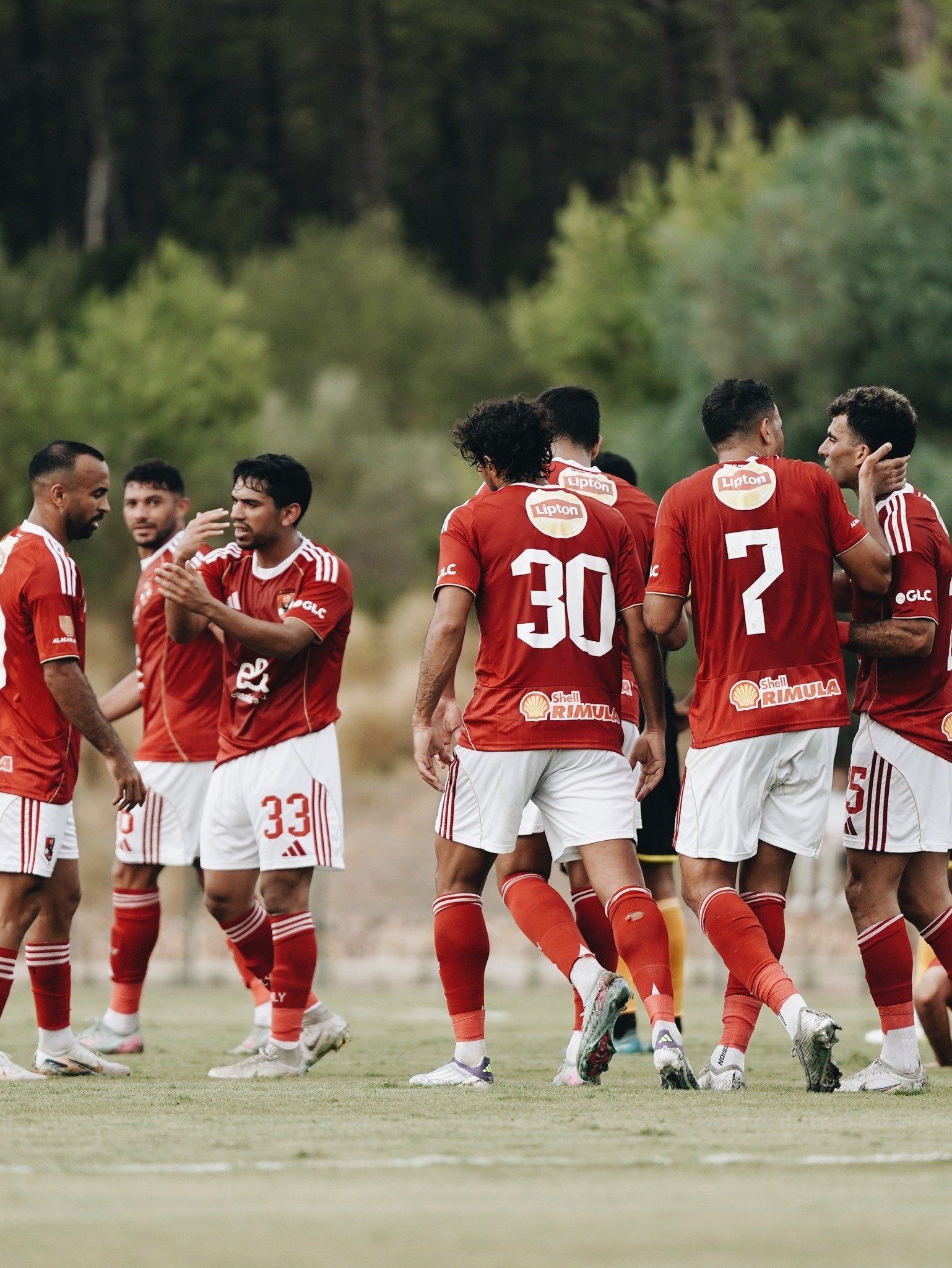 تحت الأمطار.. الأهلى يكتسح البنزرتى بخماسية فى ختام مبارياته الودية بتونس