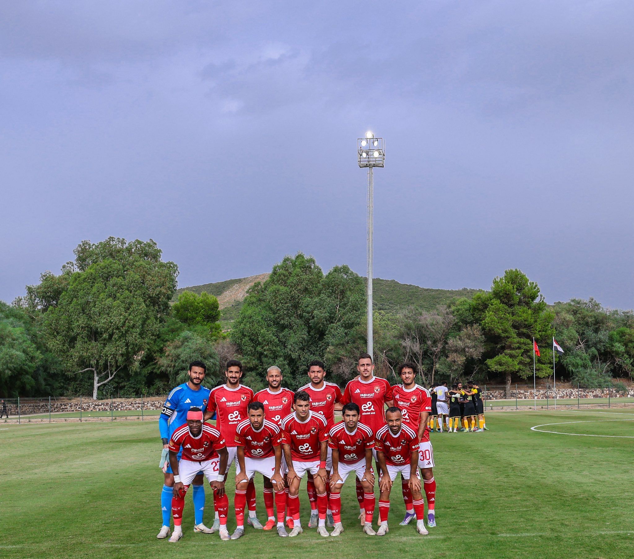 تحت الأمطار.. الأهلى يكتسح البنزرتى بخماسية فى ختام مبارياته الودية بتونس