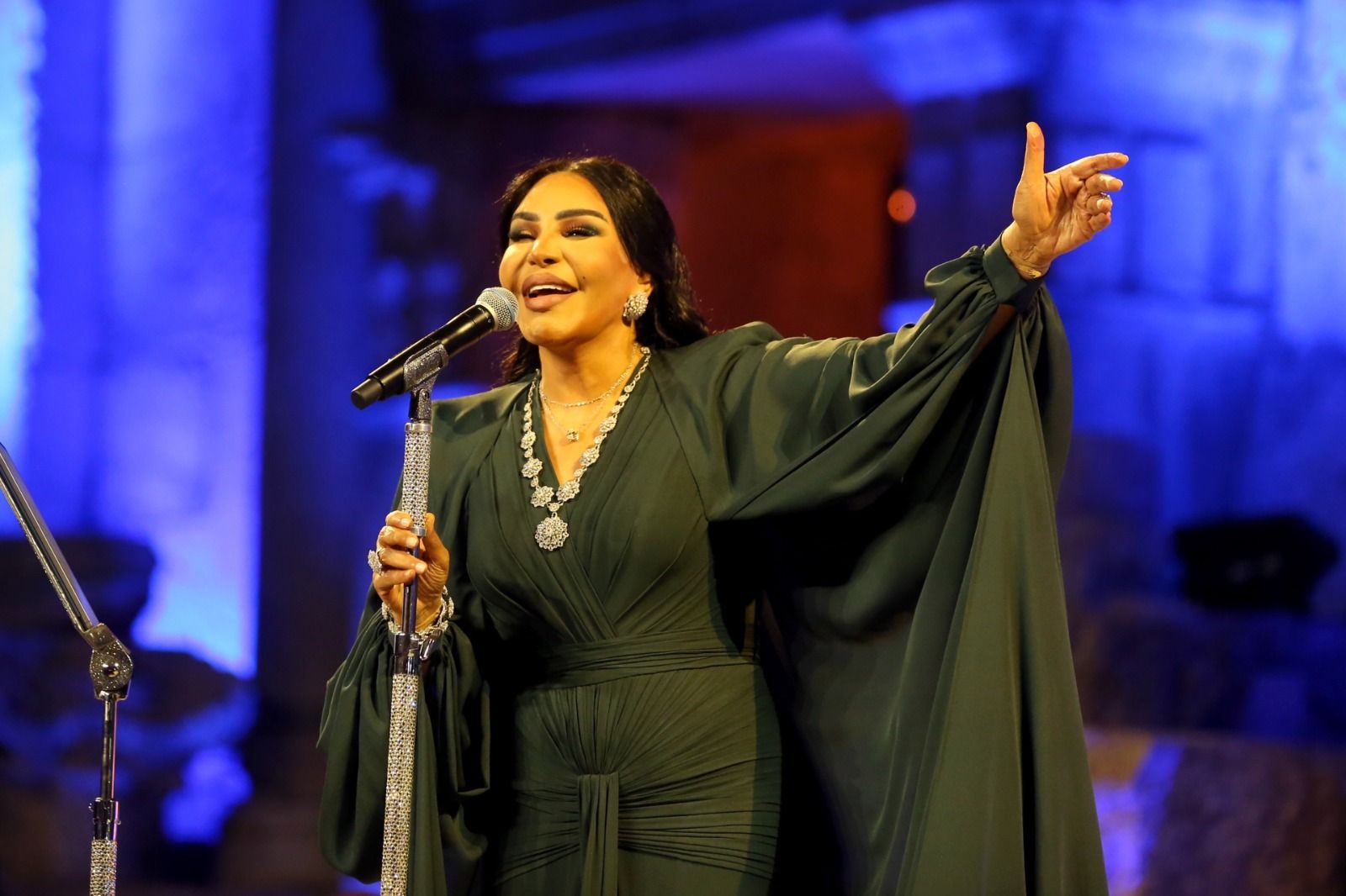 المطربة أحلام تتألق فى ثانى أمسيات مهرجان جرش بدورته الـ 39.. صور