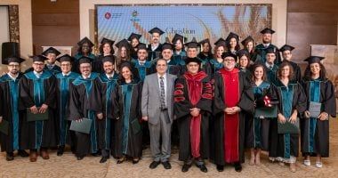 "لاهوت أكسبلورنيشنز الكنيسة الإنجيلية" تحتفل بتخريج الدفعة 9 بماجستير الإدارة المسيحية