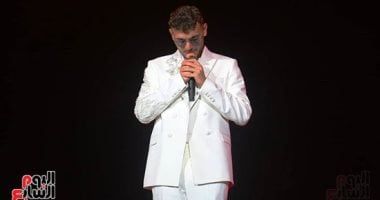 الشامى يشيد بالجمهور المصرى: "شرف كبير أغنى بينكم".. صور