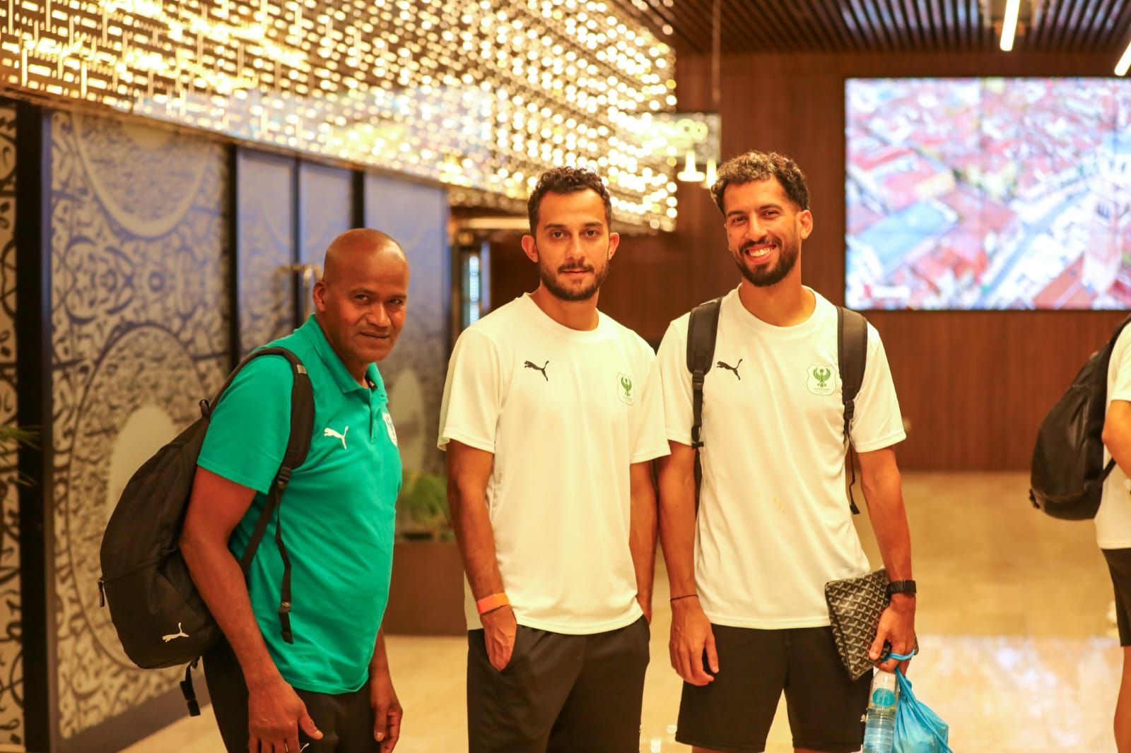 بعثة المصرى تصل تونس "العاصمة" استعدادا لمواجهة الترجى الودية